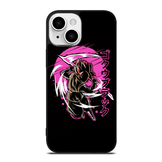 BLACK GOKU DRAGON BALL ANIME 3 iPhone 13 Mini Case Cover