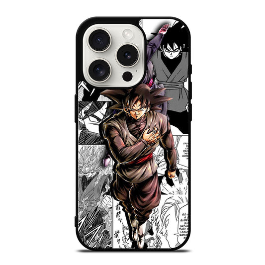 BLACK GOKU DRAGON BALL SUPER iPhone 15 Pro Case Cover