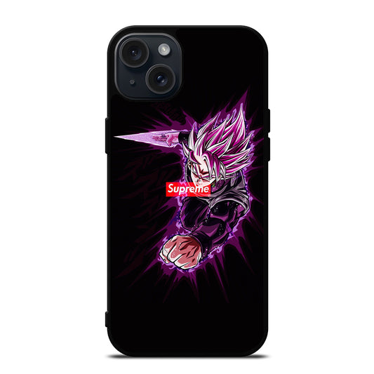BLACK GOKU DRAGON BALL ZAMASU iPhone 15 Plus Case Cover