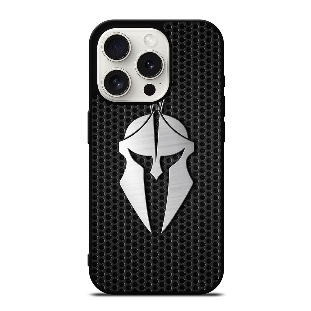 BLACK KRYPTEK NOMAD METAL lOGO iPhone 15 Pro Case Cover