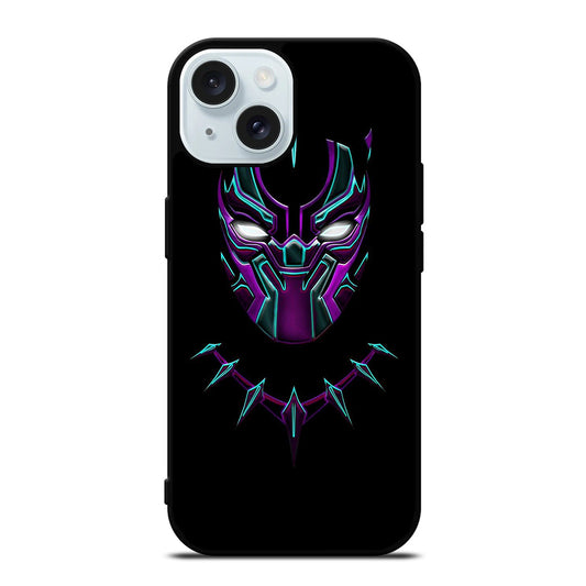 BLACK PANTHER SUPERHERO 1 iPhone 15 Case Cover