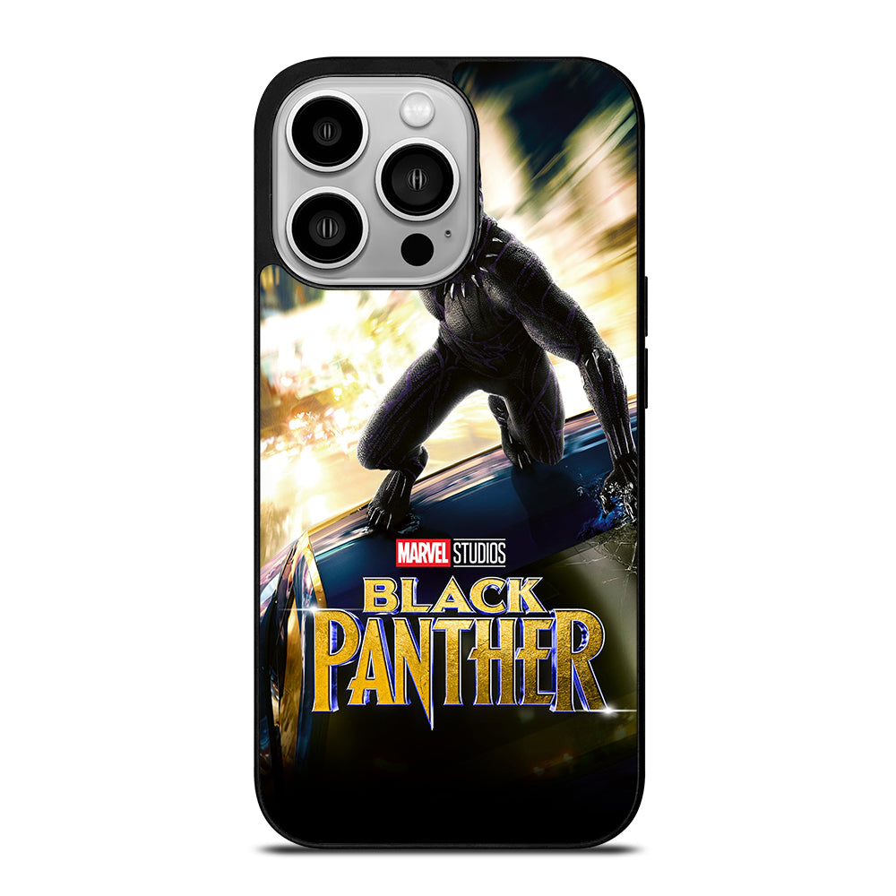 BLACK PANTHER SUPERHERO 2 iPhone 14 Pro Case Cover