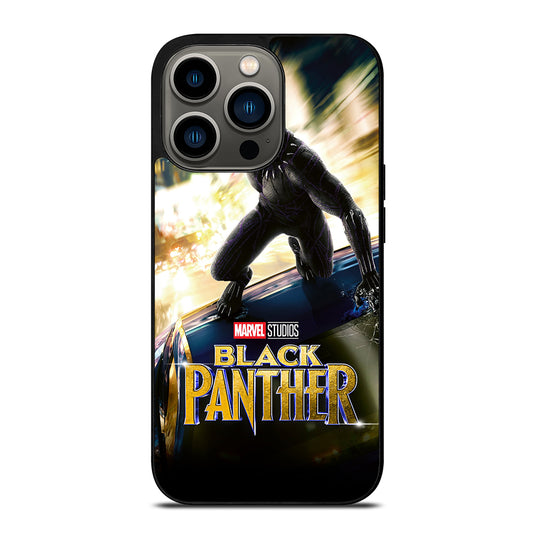 BLACK PANTHER SUPERHERO 2 iPhone 13 Pro Case Cover
