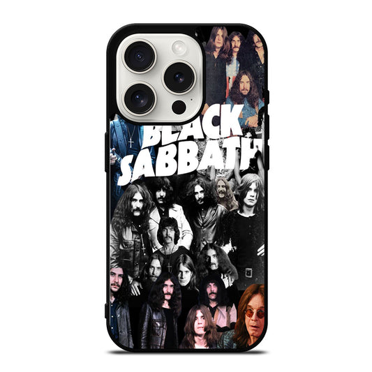BLACK SABBATH COLLAGE iPhone 15 Pro Case Cover