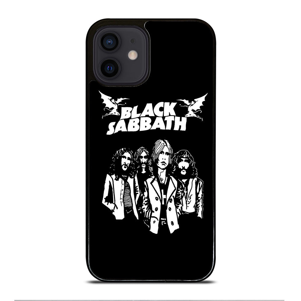 BLACK SABBATH ROCK BAND iPhone 12 Mini Case Cover