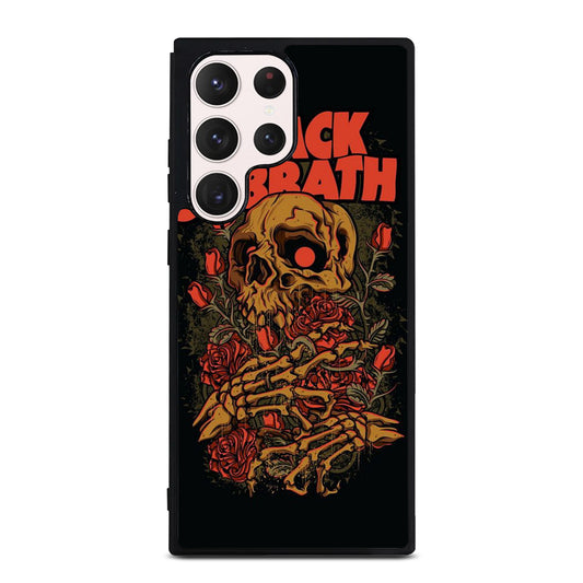 BLACK SABBATH SKULL ROSE LOGO Samsung Galaxy S23 Ultra Case Cover