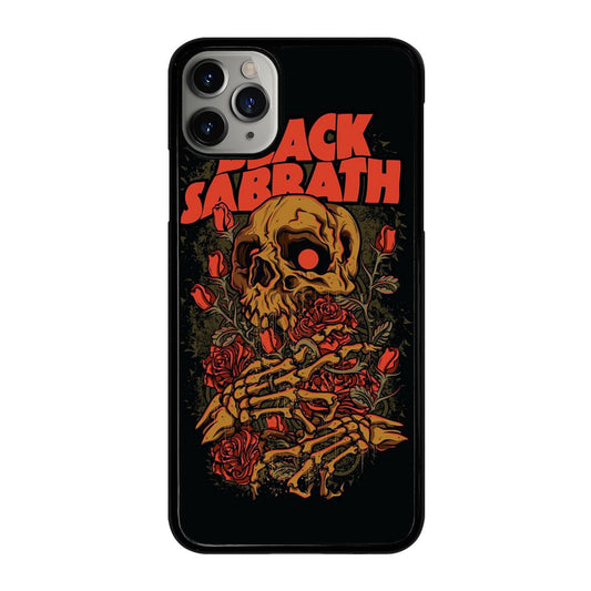 BLACK SABBATH SKULL ROSE LOGO iPhone 11 Pro Max Case Cover