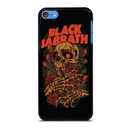 BLACK SABBATH SKULL ROSE LOGO iPod Touch 7 Case Cover