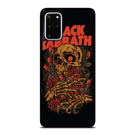 BLACK SABBATH SKULL ROSE LOGO Samsung Galaxy S20 Plus Case Cover