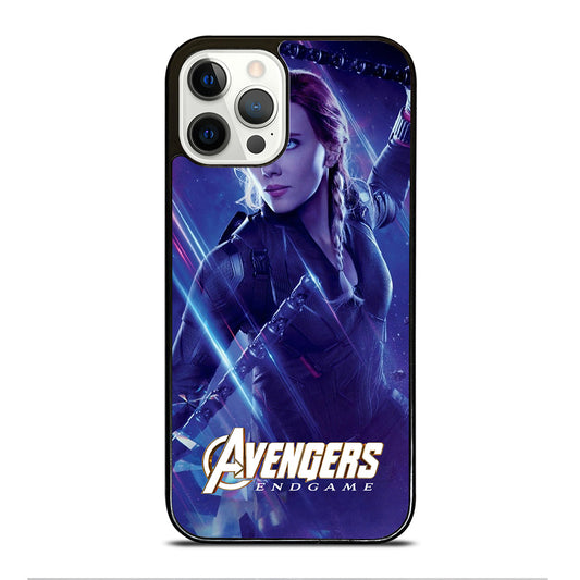 BLACK WIDOW AVENGERS ENDGAME iPhone 12 Pro Case Cover