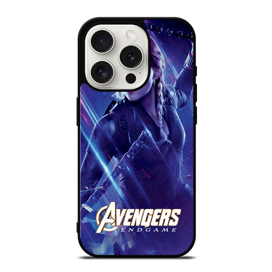 BLACK WIDOW AVENGERS ENDGAME iPhone 15 Pro Case Cover