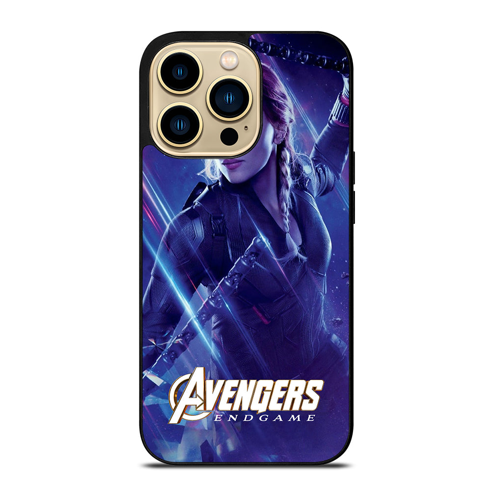 BLACK WIDOW AVENGERS ENDGAME iPhone 14 Pro Max Case Cover