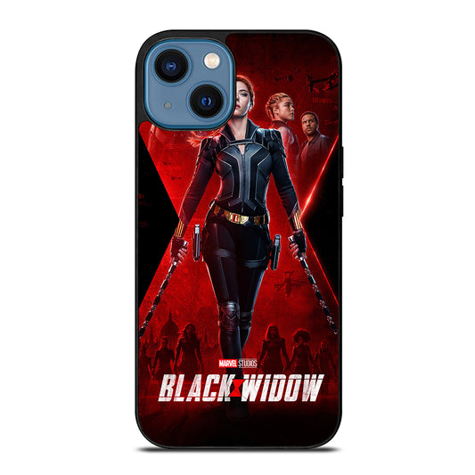 BLACK WIDOW SUPERHERO MARVEL 1 iPhone 14 Case Cover