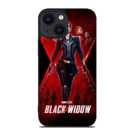 BLACK WIDOW SUPERHERO MARVEL 1 iPhone 14 Plus Case Cover