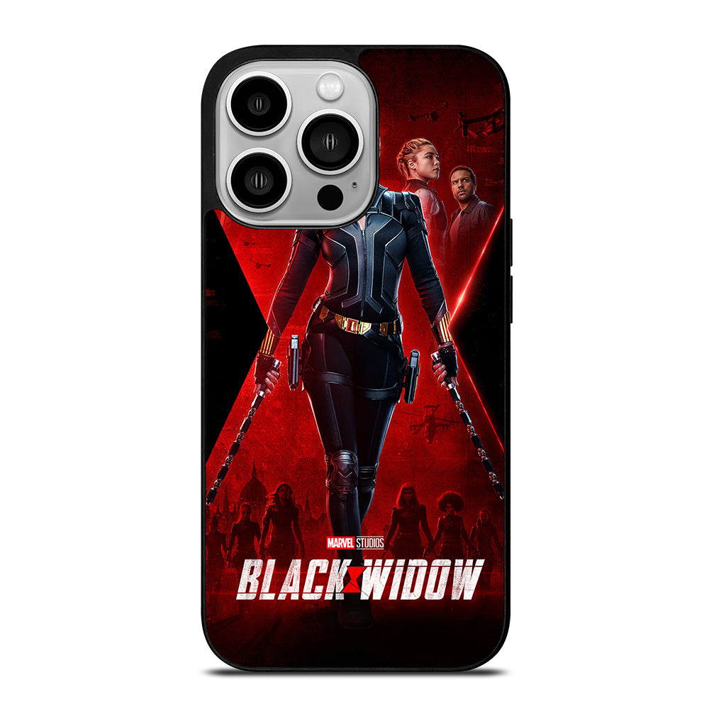 BLACK WIDOW SUPERHERO MARVEL 1 iPhone 14 Pro Case Cover