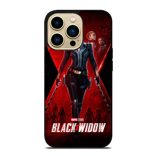 BLACK WIDOW SUPERHERO MARVEL 1 iPhone 14 Pro Max Case Cover
