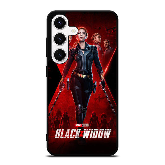BLACK WIDOW SUPERHERO MARVEL 1 Samsung Galaxy S24 Case Cover