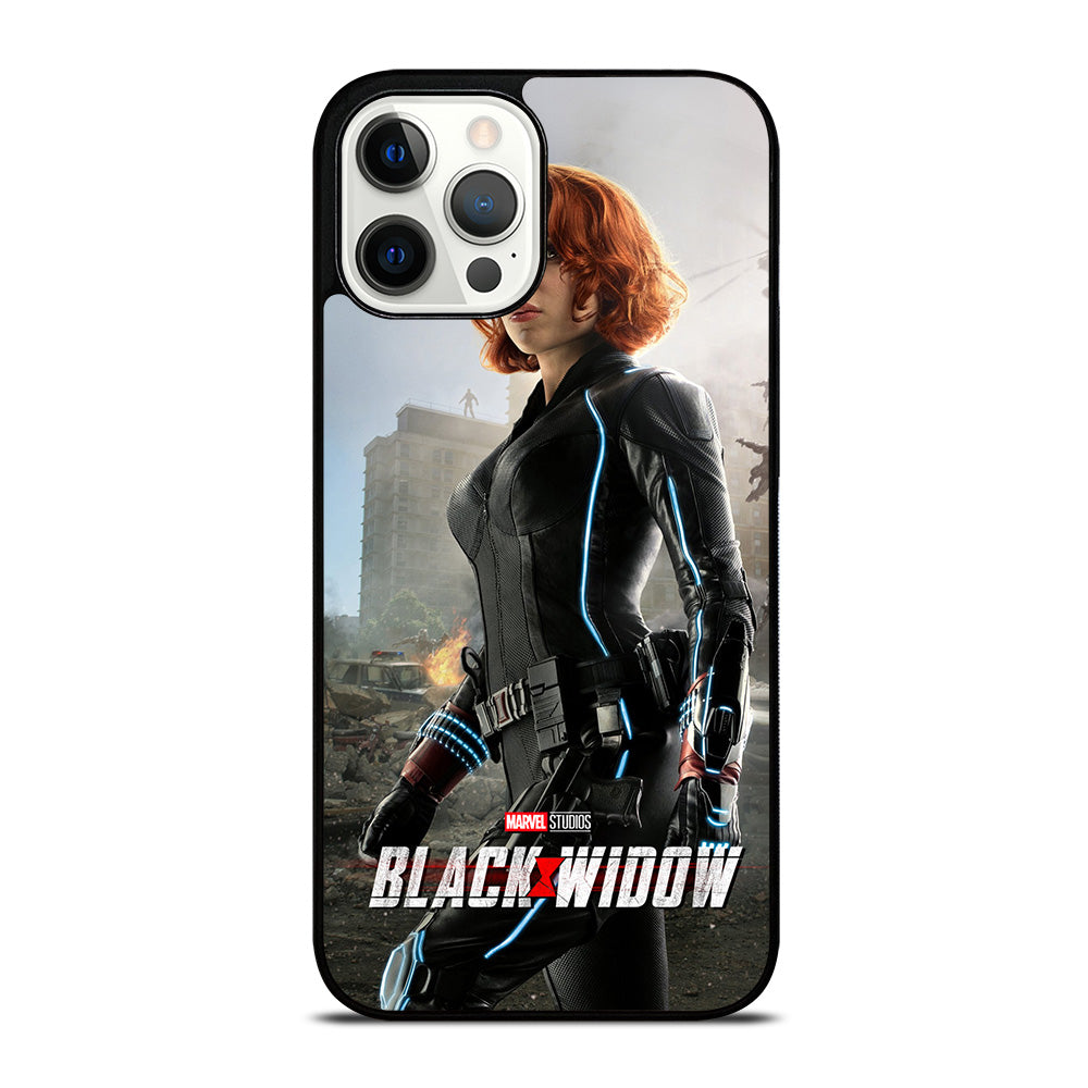 BLACK WIDOW SUPERHERO MARVEL 3 iPhone 12 Pro Max Case Cover