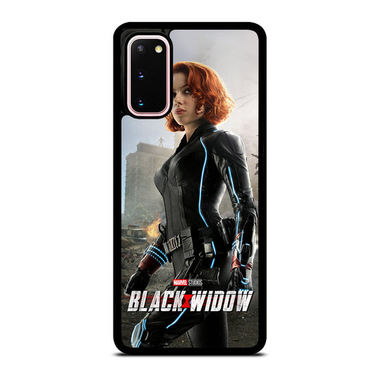 BLACK WIDOW SUPERHERO MARVEL 3 Samsung Galaxy S20 Case Cover