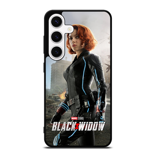 BLACK WIDOW SUPERHERO MARVEL 3 Samsung Galaxy S24 Case Cover