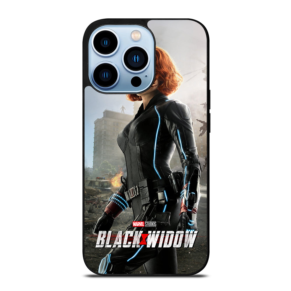 BLACK WIDOW SUPERHERO MARVEL 3 iPhone 13 Pro Max Case Cover