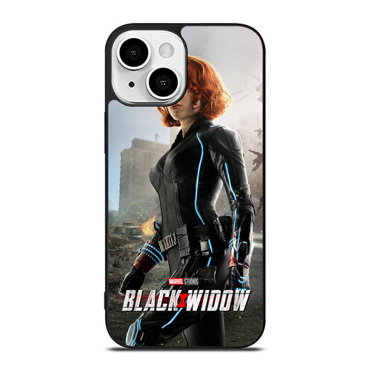 BLACK WIDOW SUPERHERO MARVEL 3 iPhone 13 Mini Case Cover