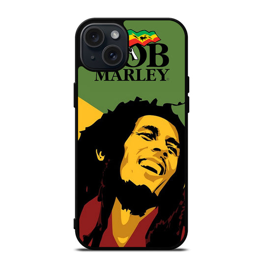BOB MARLEY 3 iPhone 15 Plus Case Cover