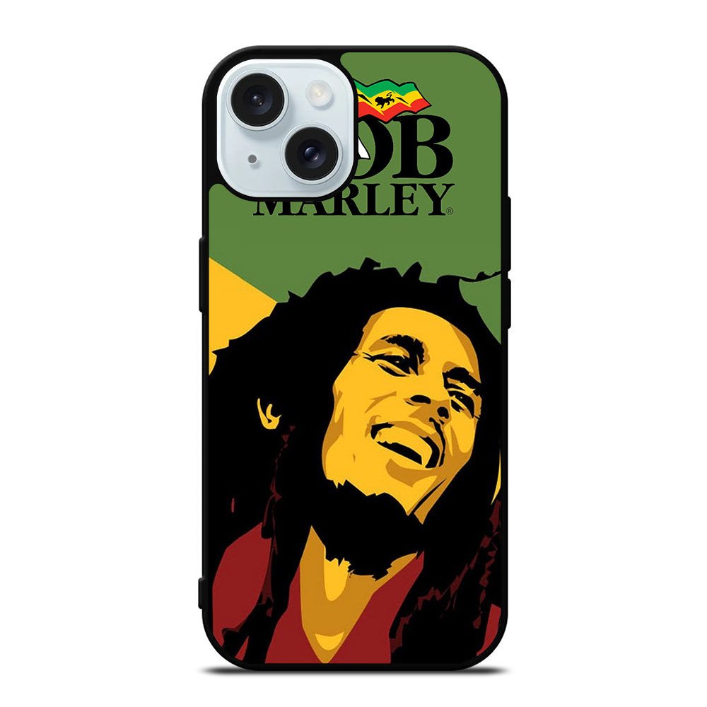 BOB MARLEY 3 iPhone 15 Case Cover