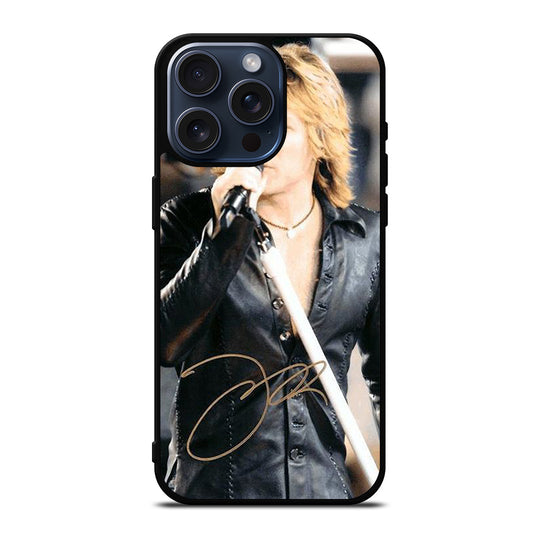 BON JOVI JON SINGER iPhone 15 Pro Max Case Cover