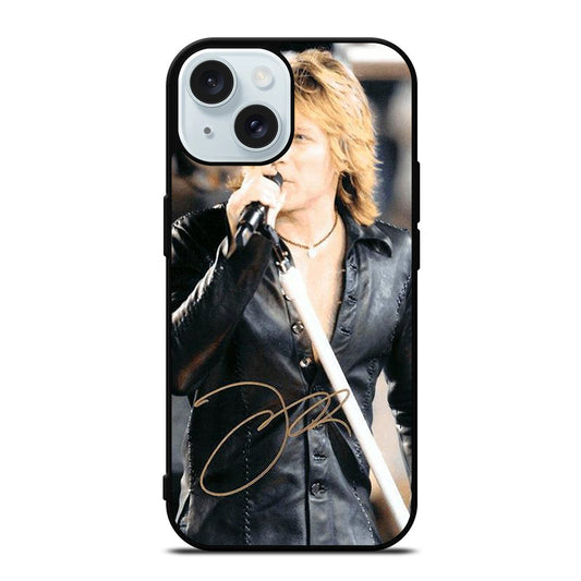 BON JOVI JON SINGER iPhone 15 Case Cover