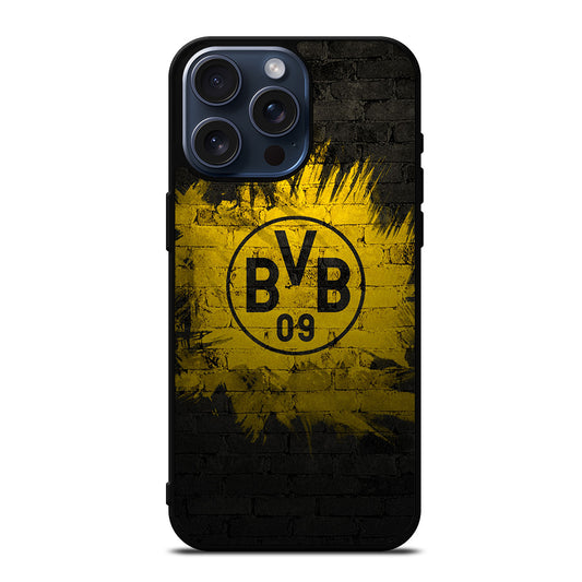 BORUSSIA DORTMUND FC LOGO 1 iPhone 15 Pro Max Case Cover