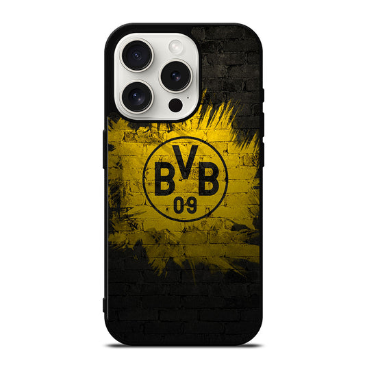BORUSSIA DORTMUND FC LOGO 1 iPhone 15 Pro Case Cover