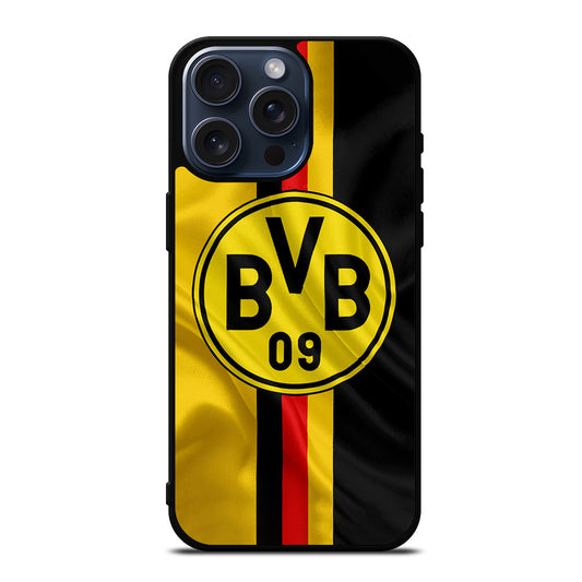 BORUSSIA DORTMUND FC LOGO 2 iPhone 15 Pro Max Case Cover