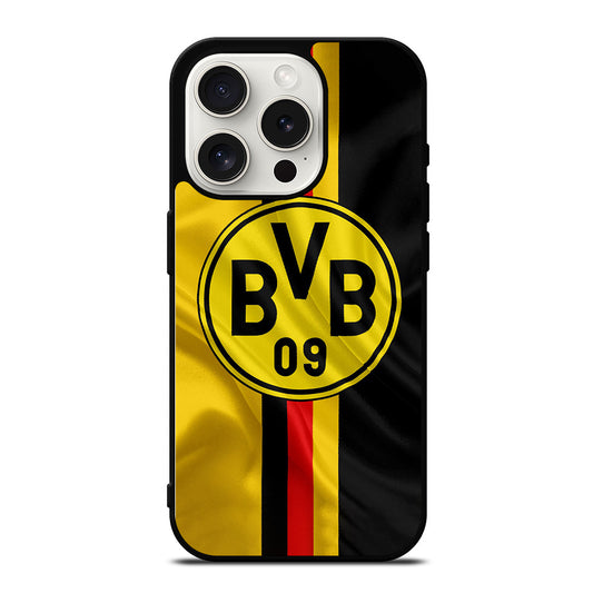 BORUSSIA DORTMUND FC LOGO 2 iPhone 15 Pro Case Cover