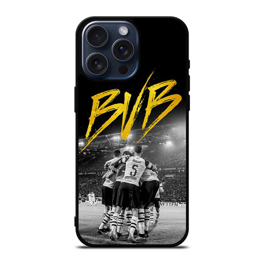 BORUSSIA DORTMUND FC LOGO 3 iPhone 15 Pro Max Case Cover