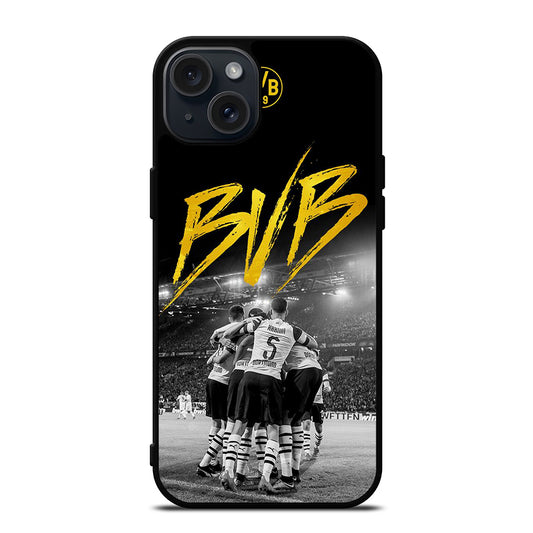 BORUSSIA DORTMUND FC LOGO 3 iPhone 15 Plus Case Cover