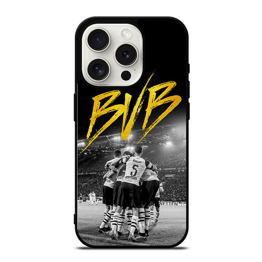 BORUSSIA DORTMUND FC LOGO 3 iPhone 15 Pro Case Cover