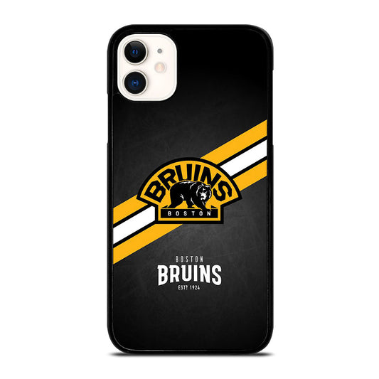 BOSTON BRUINS NHL LOGO 1 iPhone 11 Case Cover