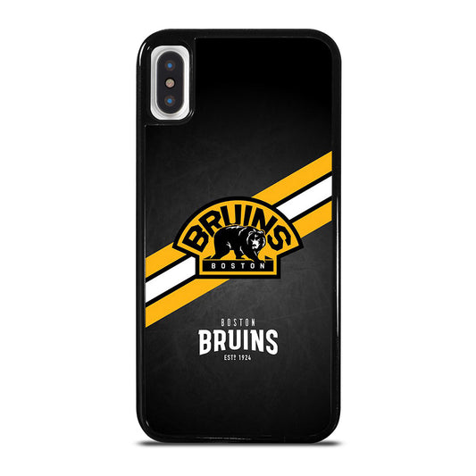 BOSTON BRUINS NHL LOGO 1 iPhone X / XS Case Cover