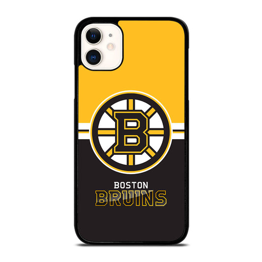 BOSTON BRUINS NHL LOGO 3 iPhone 11 Case Cover