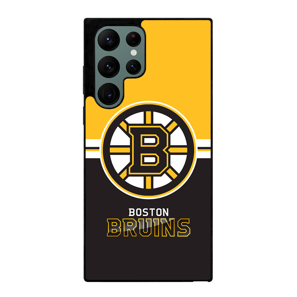 BOSTON BRUINS NHL LOGO 3 Samsung Galaxy S22 Ultra Case Cover