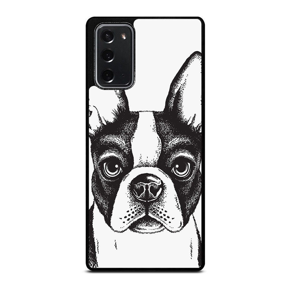 BOSTON TERRIER DOG ART Samsung Galaxy Note 20 Case Cover