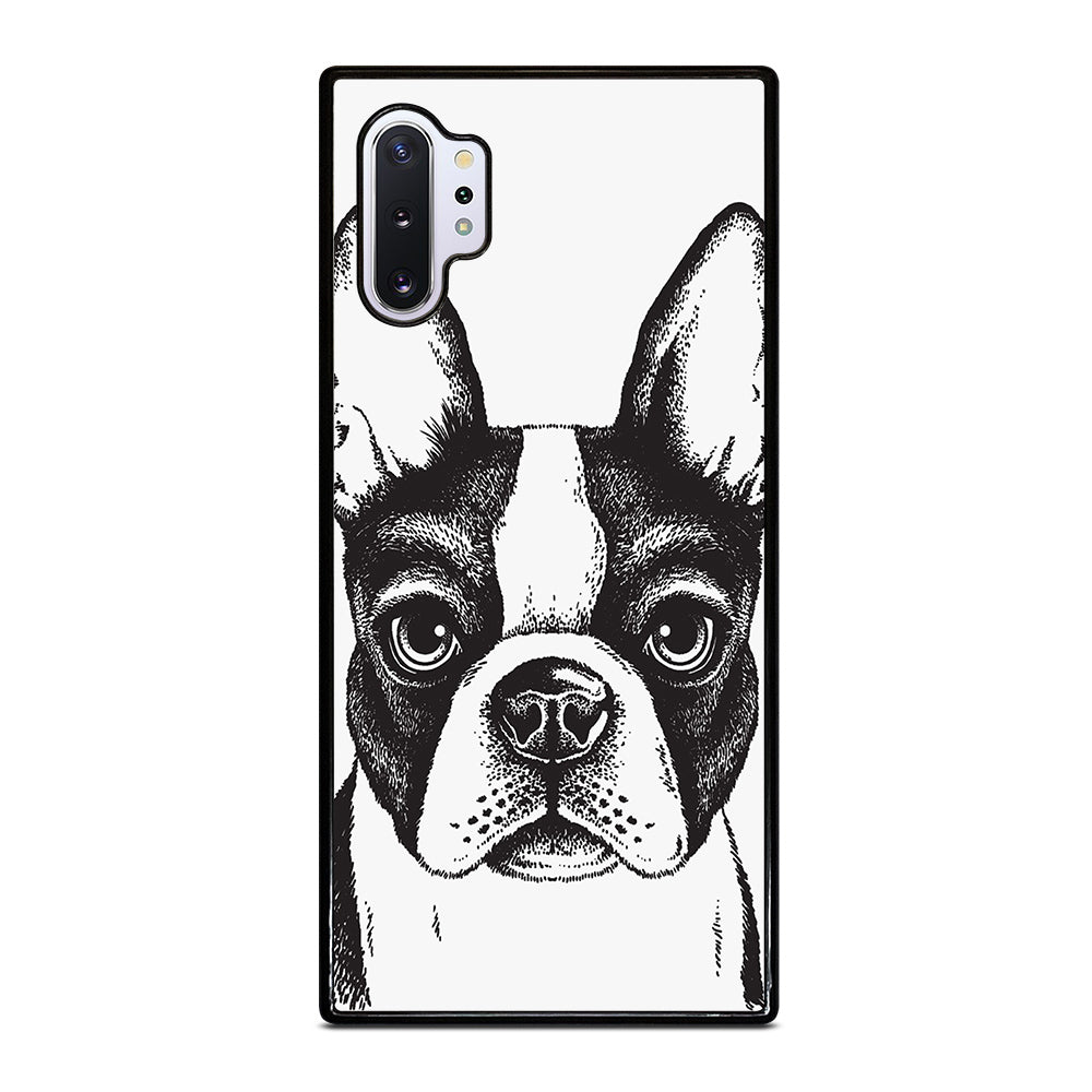 BOSTON TERRIER DOG ART Samsung Galaxy Note 10 Plus Case Cover