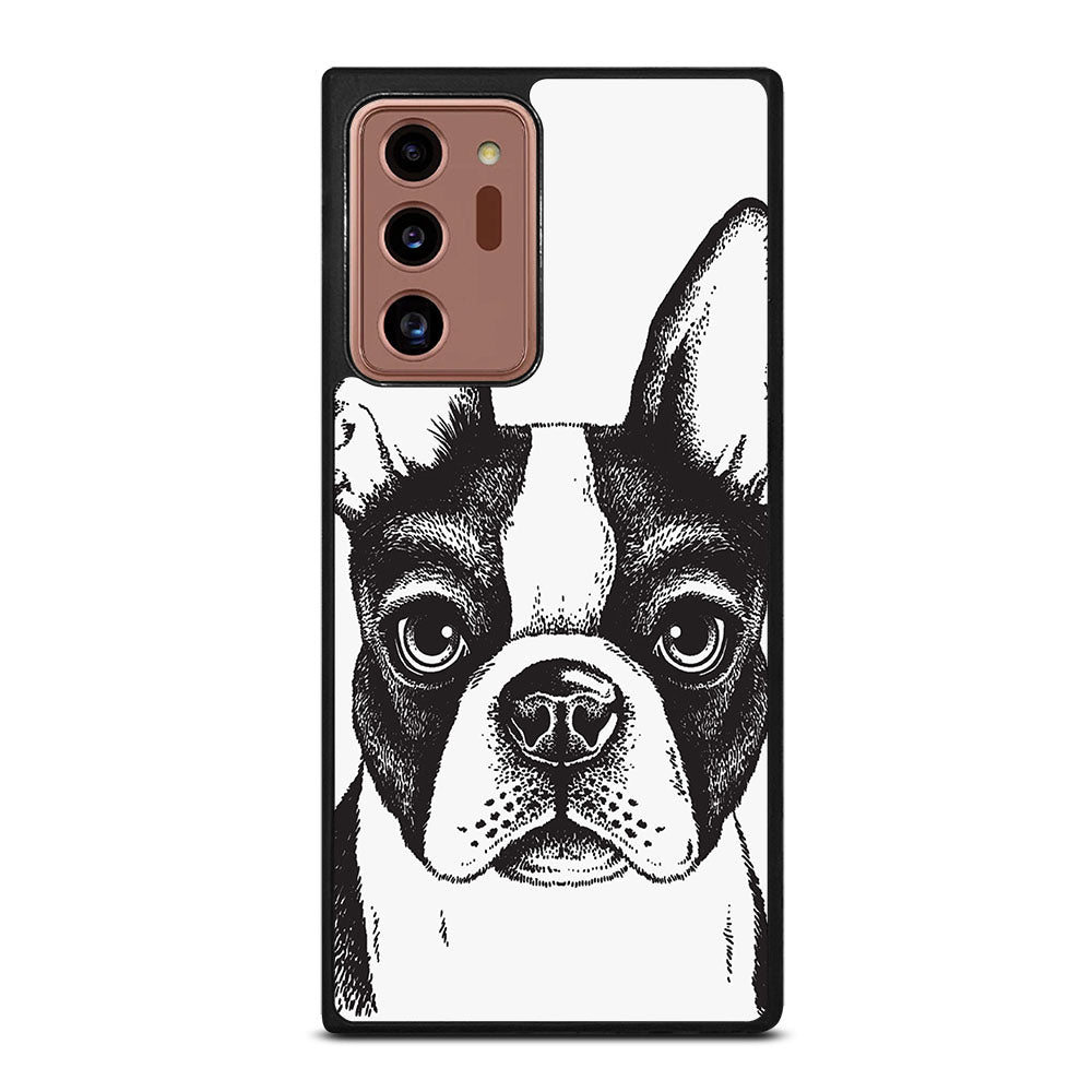 BOSTON TERRIER DOG ART Samsung Galaxy Note 20 Ultra Case Cover