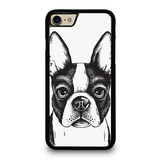 BOSTON TERRIER DOG ART iPhone 7 / 8 Case Cover