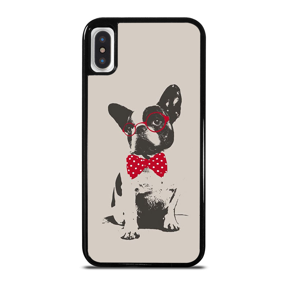 BOSTON TERRIER DOG CUTE iPhone X / XS Case Cover