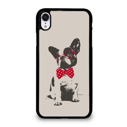 BOSTON TERRIER DOG CUTE iPhone XR Case Cover