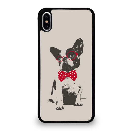 BOSTON TERRIER DOG CUTE iPhone XS Max Case Cover