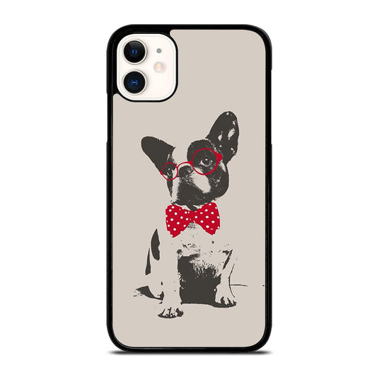 BOSTON TERRIER DOG CUTE iPhone 11 Case Cover