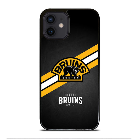 BOSTON BRUINS NHL LOGO 1 iPhone 12 Mini Case Cover